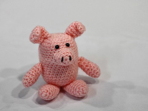 Häkelanleitung Sweepies Ü-Pet Schweinchen Oink