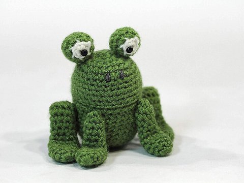 Häkelanleitung Sweepies Ü-Pet Frosch Friedolin