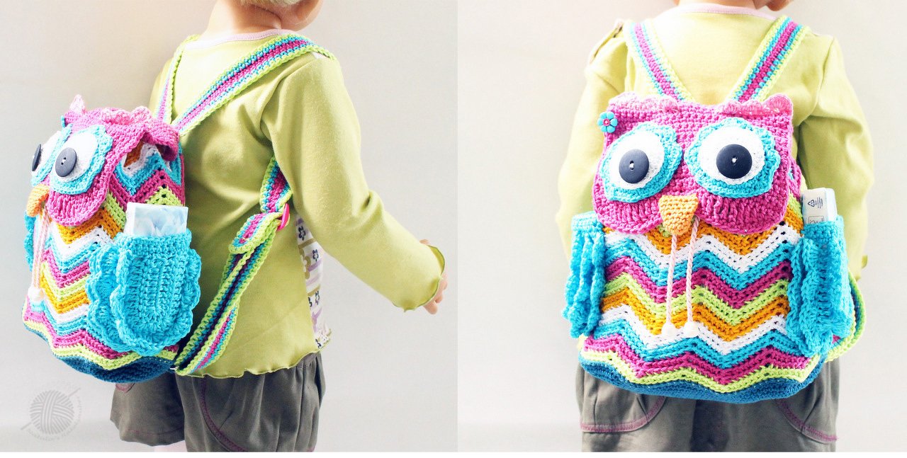 Backpack "Two owls”, 2 sizes, 2 variants - Image 7