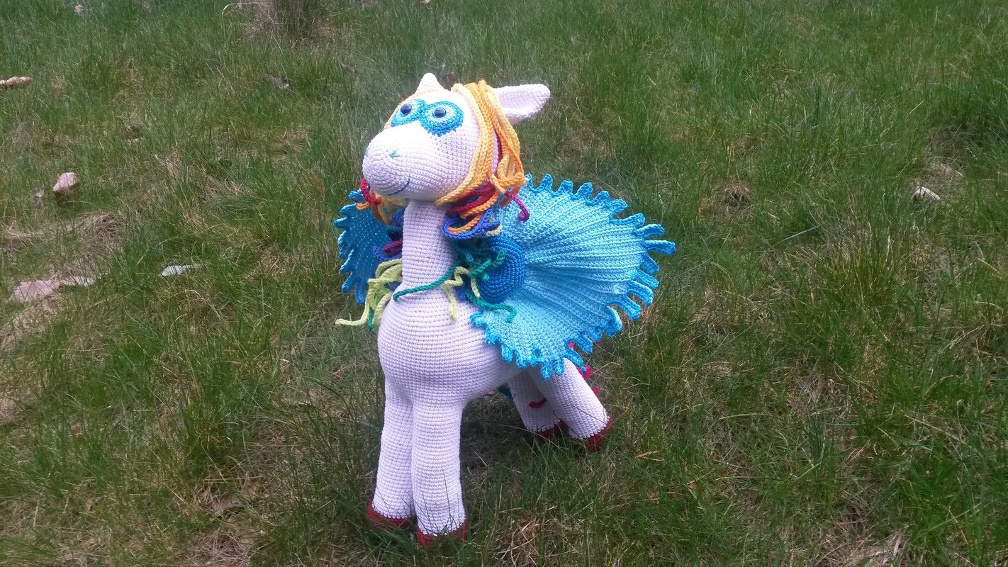 Häkelanleitung Pegasia, das geflügelte Pferd - Bild 2