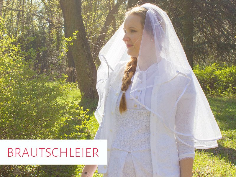 Einen romantischen Brautschleier nähen