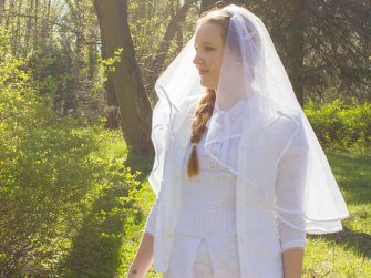 Einen romantischen Brautschleier nähen