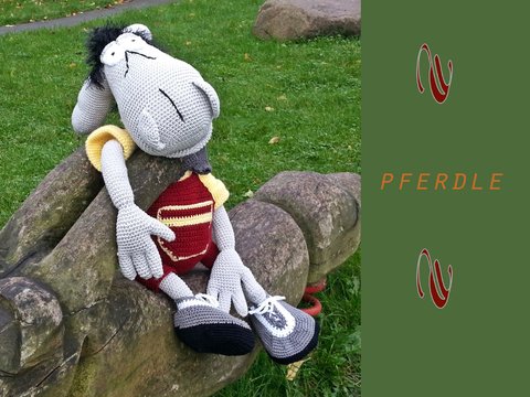 Häkelanleitung Pferdle