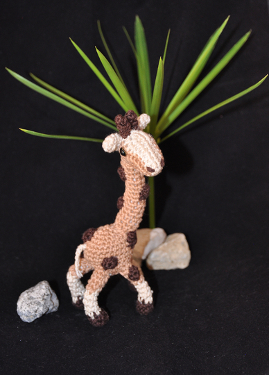 "Giraffe - Shira" aus "Mein kleiner Zoo" Amigurumi 