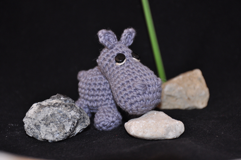 "Nilpferd Hippo" aus "Mein kleiner Zoo" Amigurumi