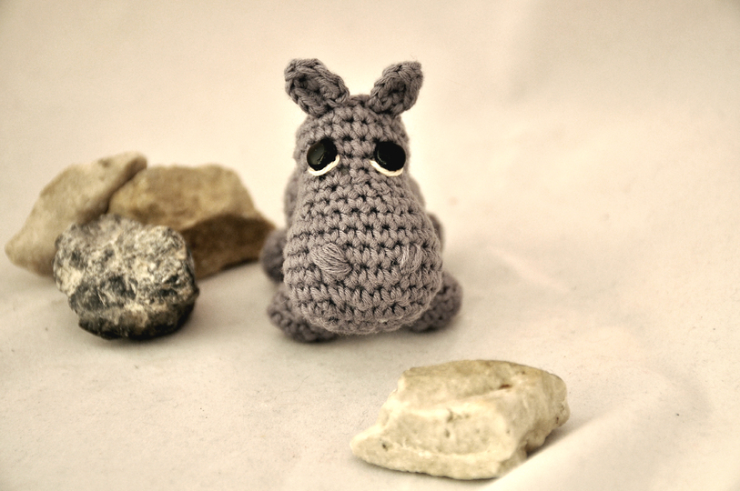 "Nilpferd Hippo" aus "Mein kleiner Zoo" Amigurumi