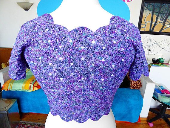 Häkelanleitung * Sommertop "Lisas Kreise" größenflexibel - Bild 2