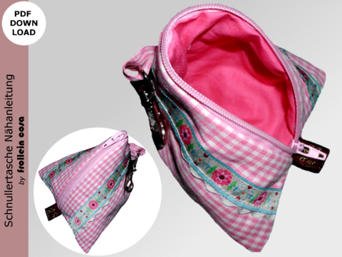 Nähanleitung "Schnullertasche"