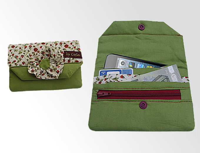 Nähanleitung Geldbeutel "Edith"