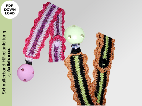 Häkelanleitung "Schnullerband"