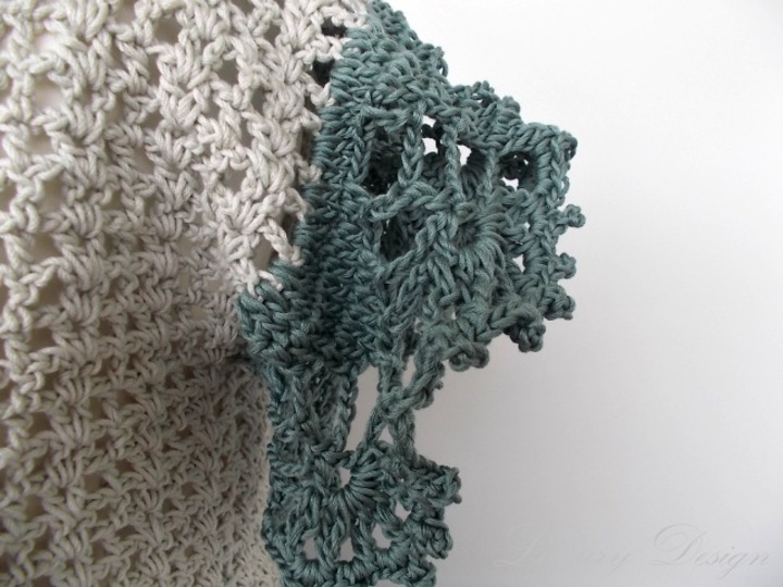 Häkelanleitung Sommerpulli Größe S-XXXL Luxury Design No.35