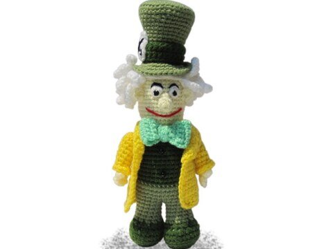 Mad Hatter, Amigurumi Crochet Pattern