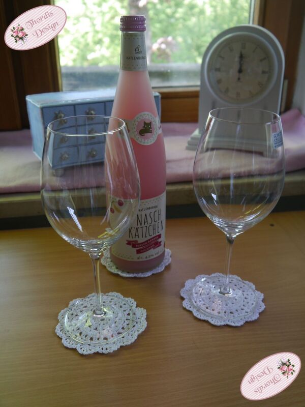 Vintage Untersetzer - Häkelanleitung - Bild 3