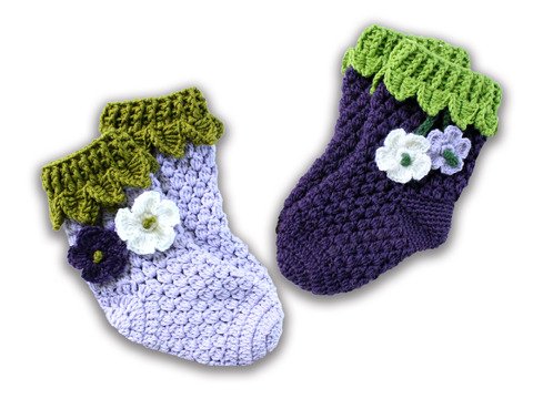 Baby & Kindersöckchen "Waldbeeren" (Gr. 0 M. - 5 J.)