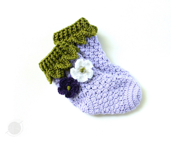 Baby & children's socks "Forest berries" (sizes: 0 m.- 5 y.)