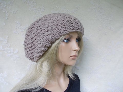 Beanie, Strickanleitung, Stricken, Strickmütze, slouch, Mütze, unisex 