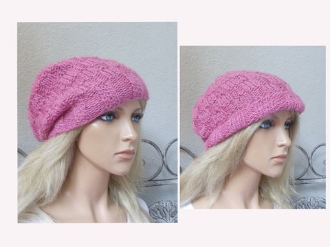 Beanie, Strickanleitung, Strickmuster, Strickmütze, slouch, Mütze, unisex