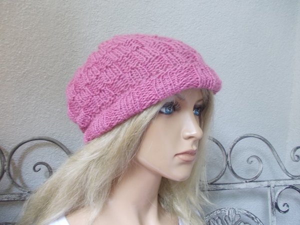 FURTALK Unisex Satin Gefütterte Strickmütze - Slouch Beanie Für Damen & Herren