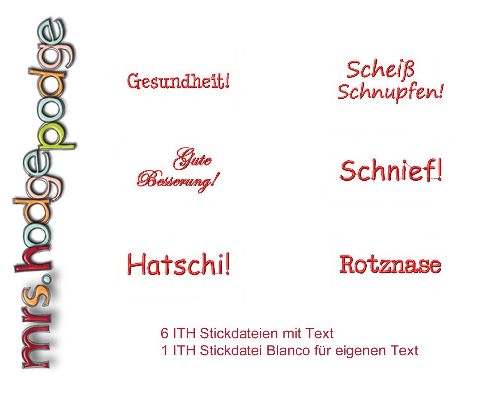 Stickdatei Ith Taschentüchertasche