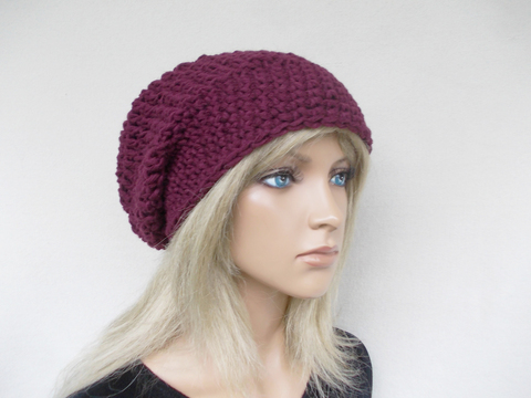 crochet pattern beanie, unisex, easy to crochet