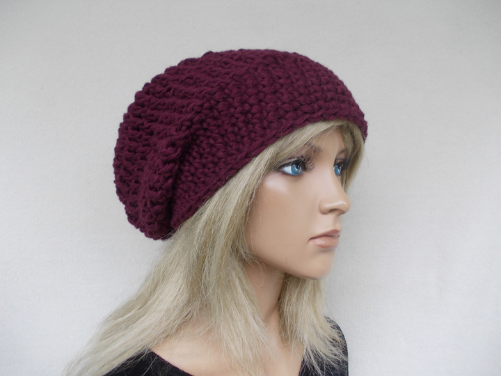 crochet pattern beanie, unisex, easy to crochet