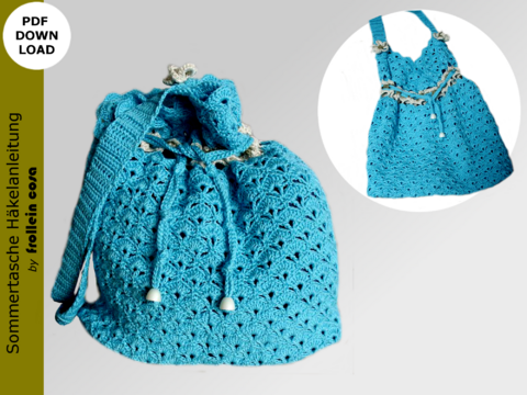 Häkelanleitung "Sommertasche"