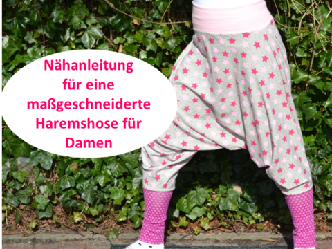 Haremshose, Yogahose, maßgeschneidert