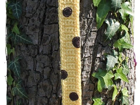 Häkelanleitung Haarspangenhalter Giraffe Fleur