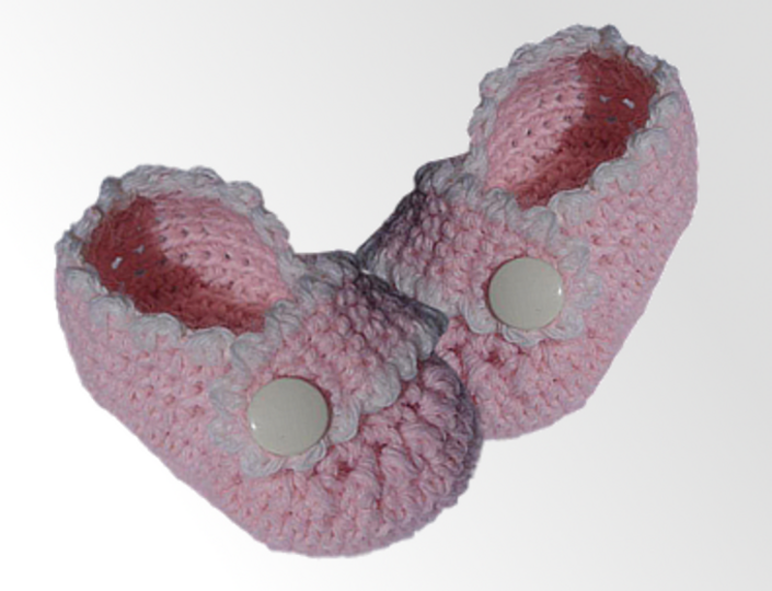 Häkelanleitung Babyschuhe "Linda"
