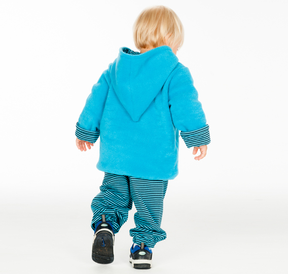 Baby Jacke Schnittmuster TORETTO – gefütterte Zipfeljacke 62/68–98/104