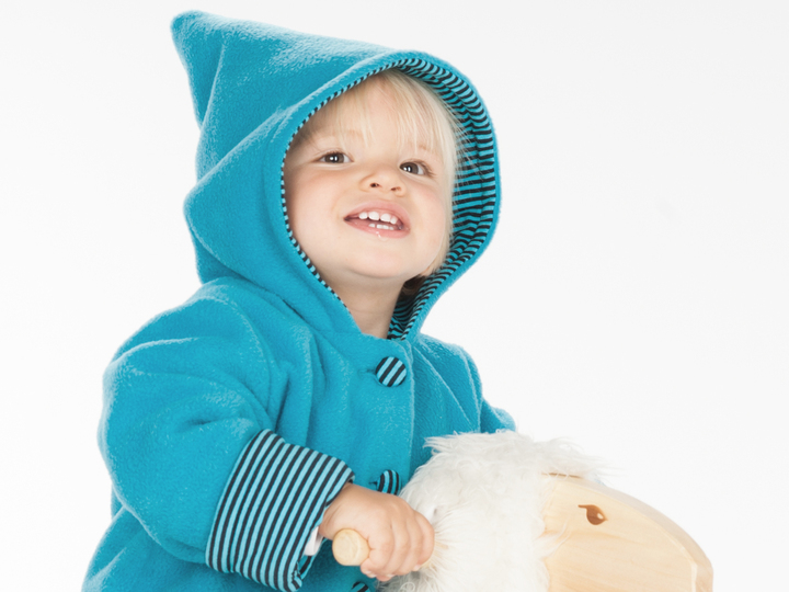 Baby Jacket Sewing Pattern - With Hood & Pockets
