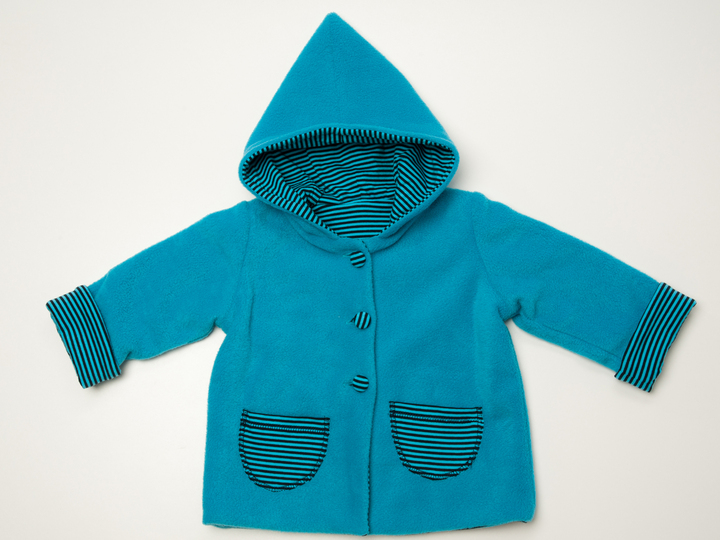 Baby Jacket Sewing Pattern - With Hood & Pockets