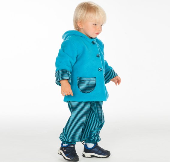Schnittmuster Baby Zipfeljacke TORETTO Anleitung Datei 62/68–98/104