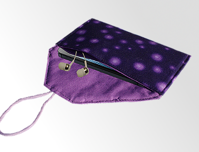 Nähanleitung Handytasche "Unique" 13 x 8 cm - Bild 3