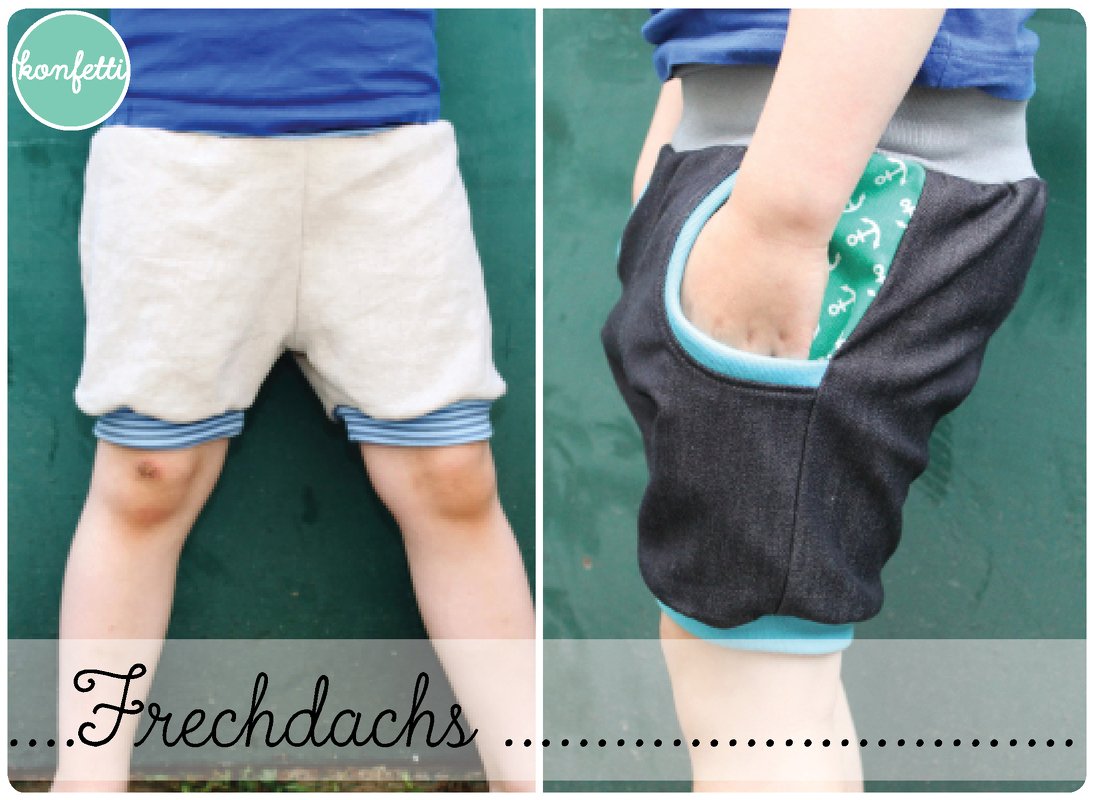 kurze Hose "Frechdachs" Gr.92-164
