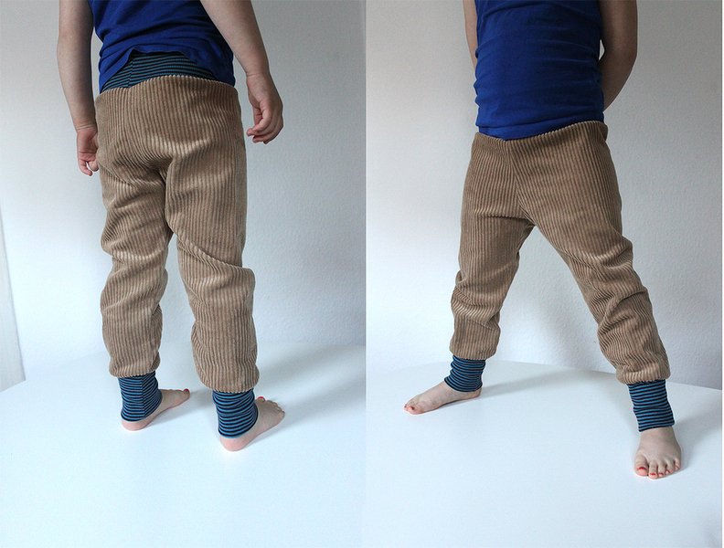 Pumphose Hose Nähanleitung / Schnittmuster Gr.92-164 - Bild 4