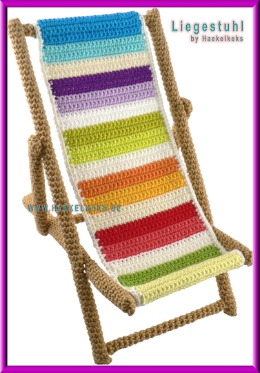 Dean Dolphin incl. Liegestuhl --- Häkelanleitung von Haekelkeks