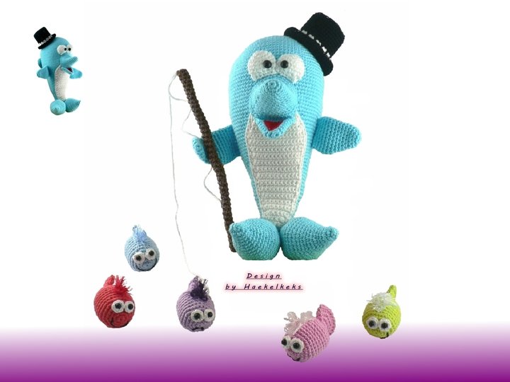 Dean Dolphin --- Häkelanleitung von Haekelkeks