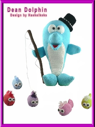 Dean Dolphin --- Häkelanleitung von Haekelkeks