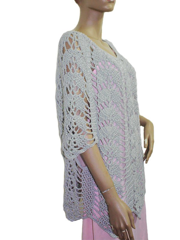 Häkelanleitung Tunika Big Shirt Gr. 38 bis 46 - Bild 2