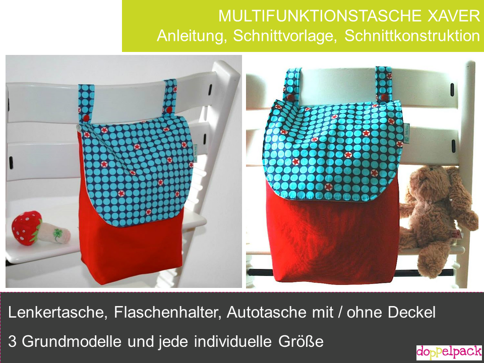 Lenkertasche, Autotasche, Betttasche