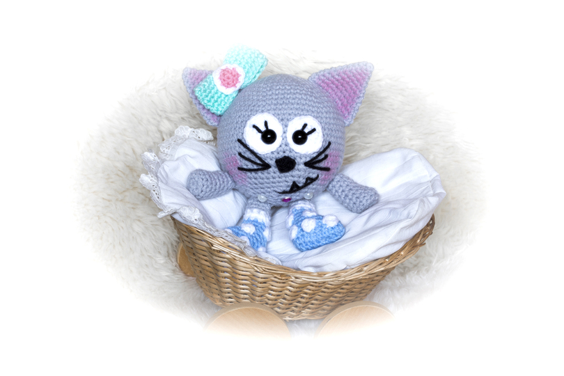 Häkelanleitung Miezimon von Monstamoons