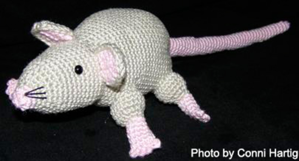 Ratte E-Book Häkelanleitung rat amigurumi pattern