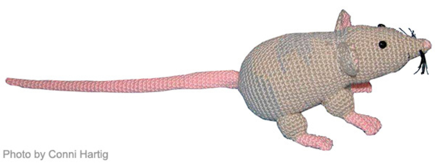 Ratte E-Book Häkelanleitung rat amigurumi pattern