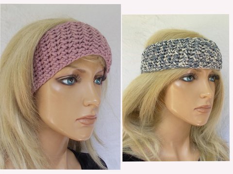 Häkelanleitung Stirnband, head band, Haarband, Kopfband