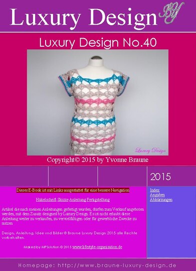 Shirt/Tunika/Minikleid - Alle Größen - Luxury Design No.40