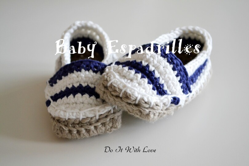 Baby Espadrilles MY STYLE Häkelanleitung E-Book