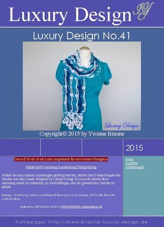 Sommerschal Luxury Design No. 41