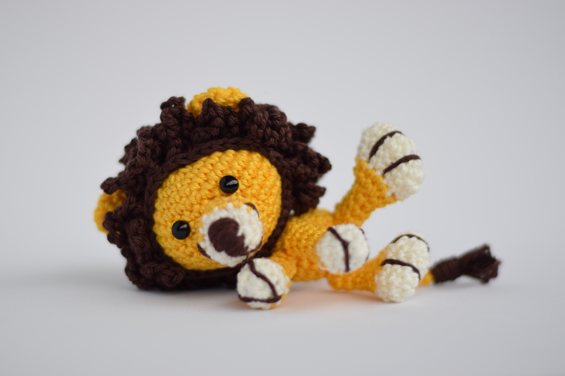 Häkelanleitung Haekelicious Löwe / Leopard / Tiger / schwarzer Panther