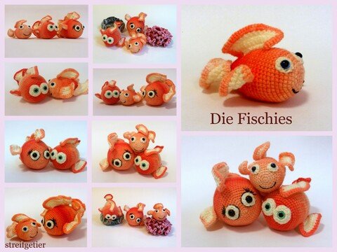 Häkelanleitung Die Fischies